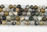 CAA5332 15.5 inches 10mm round ocean agate beads wholesale