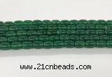 CAA5355 15.5 inches 10*14mm drum agate gemstone beads