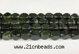 CAA5377 15.5 inches 10*12mm - 11*16mm faceted nuggets agate beads