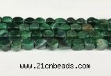 CAA5378 15.5 inches 10*12mm - 11*16mm faceted nuggets agate beads