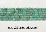 CAA5395 15.5 inches 8*12mm rice agate gemstone beads