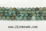 CAA5420 15.5 inches 12mm round agate gemstone beads