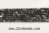 CAA5423 15.5 inches 6mm round agate gemstone beads