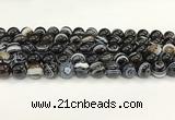 CAA5426 15.5 inches 12mm round agate gemstone beads