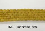 CAA5449 15.5 inches 8*12mm rice agate gemstone beads