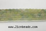 CAA5456 15.5 inches 8*12mm rice agate gemstone beads