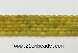 CAA5468 15.5 inches 8*12mm faceted rice agate beads