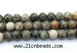 CAA6105 15.5 inches 14mm round chrysanthemum agate gemstone beads