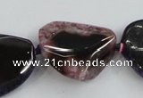 CAA621 15.5 inches 25*30mm freeform dragon veins agate beads