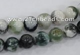 CAA702 15.5 inches 10mm round tree agate gemstone beads wholesale