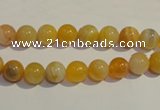 CAA87 15.5 inches 6mm round botswana agate gemstone beads