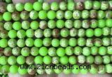 CAB1036 15 inches 6mm round agalmatolite beads wholesale