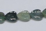 CAB407 15.5 inches 14*14mm heart moss agate gemstone beads wholesale