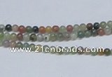 CAB429 15.5 inches 3mm round indian agate gemstone beads wholesale