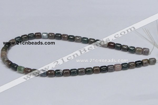 CAB447 15.5 inches 8*8mm column indian agate gemstone beads