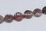 CAB450 15.5 inches 10mm rhombic indian agate gemstone beads