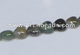 CAB452 15.5 inches 8*8mm heart indian agate gemstone beads