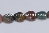 CAB454 15.5 inches 12*12mm heart indian agate gemstone beads