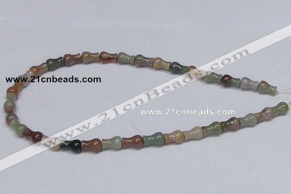 CAB465 15.5 inches 8*12mm vase-shaped indian agate gemstone beads