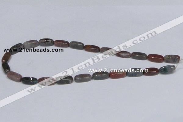 CAB473 15.5 inches 6*8*18mm cuboid indian agate gemstone beads