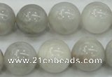 CAB902 15.5 inches 18mm round natural crazy agate beads wholesale