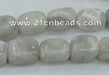 CAB903 15.5 inches 10*14mm nugget natural crazy agate beads wholesale