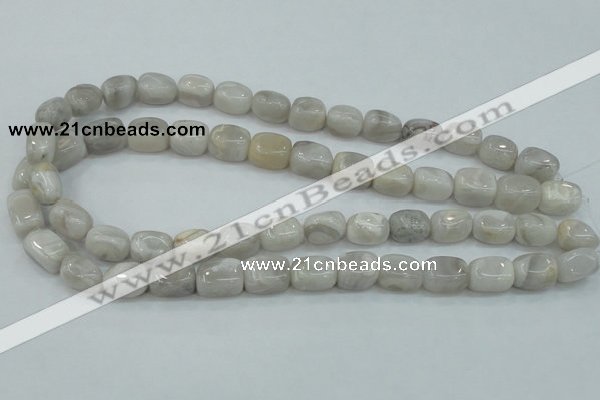 CAB903 15.5 inches 10*14mm nugget natural crazy agate beads wholesale