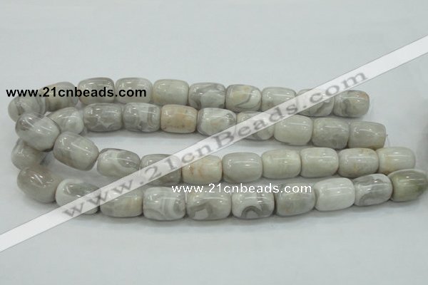 CAB904 15.5 inches 15*20mm drum natural crazy agate beads wholesale