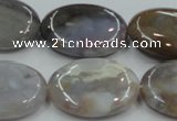 CAB960 15.5 inches 22*30mm oval ocean agate gemstone beads