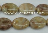 CAB976 15.5 inches 13*18mm oval Morocco agate beads wholesale