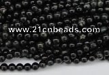 CAE01 15.5 inches 4mm round astrophyllite beads wholesale