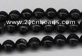 CAE03 15.5 inches 8mm round astrophyllite beads wholesale