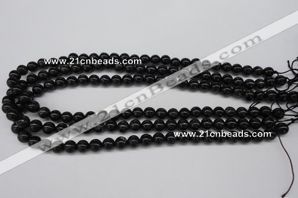 CAE03 15.5 inches 8mm round astrophyllite beads wholesale