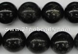 CAE07 15.5 inches 16mm round astrophyllite beads wholesale