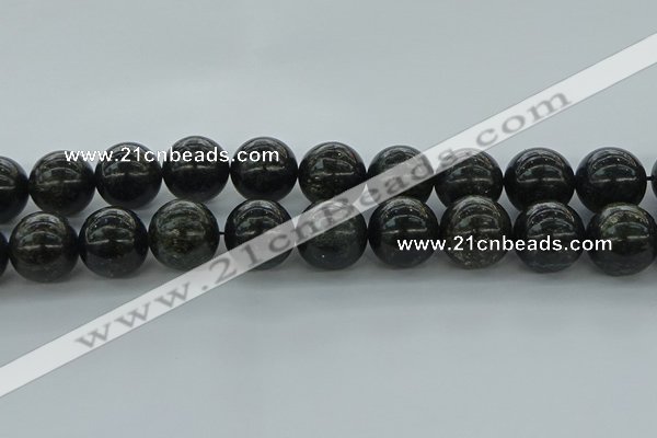 CAE08 15.5 inches 18mm round astrophyllite beads wholesale