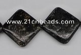 CAE104 15.5 inches 20*20mm diamond astrophyllite beads wholesale