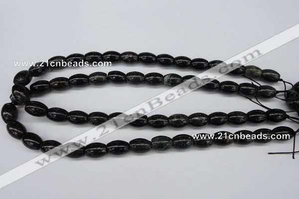 CAE11 15.5 inches 10*14mm rice astrophyllite beads wholesale