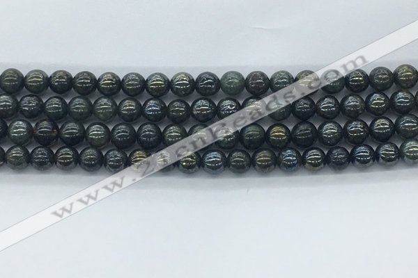 CAE121 15.5 inches 6mm round AB-color astrophyllite beads wholesale