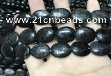 CAE301 15.5 inches 15*20mm oval astrophyllite beads wholesale