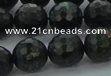 CAE39 15.5 inches 14mm faceted round astrophyllite beads wholesale