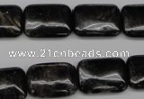 CAE91 15.5 inches 13*18mm rectangle astrophyllite beads wholesale