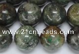 CAF107 15.5 inches 16mm round Africa stone beads wholesale