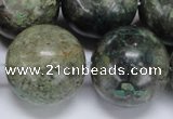 CAF111 15.5 inches 25mm round Africa stone beads wholesale