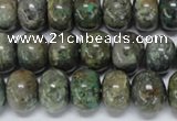 CAF115 15.5 inches 6*10mm rondelle Africa stone beads wholesale