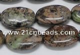 CAF127 15.5 inches 13*18mm oval Africa stone beads wholesale