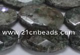 CAF150 15.5 inches 20*30mm faceted oval Africa stone beads