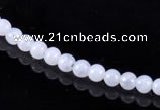 CAG127 Smooth round 3mm blue lace agate gemstone beads wholesale