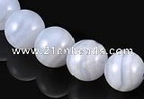 CAG129 round blue lace agate 10mm gemstone beads Wholesale