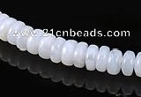 CAG138 Rondelle 3*6mm blue lace agate gemstone beads Wholesale