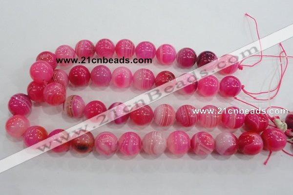 CAG140 smooth round 16mm madagascar agate stone beads Wholesale